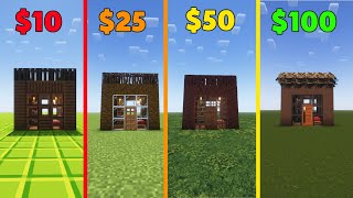 Minecraft graphics for 10 vs 25 vs 50 vs 100 [upl. by Llehsyar]