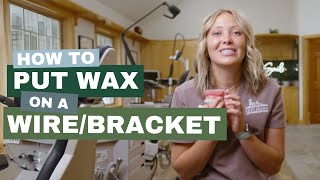 How to Apply Orthodontic Wax to Brackets and Wires  East Idaho Orthodontics [upl. by Enenaej]