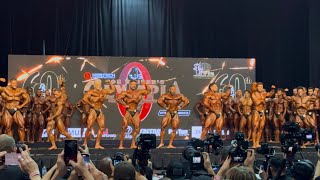 2024 Mr Olympia Prejudging Classic Physique  1st callout [upl. by Seely]