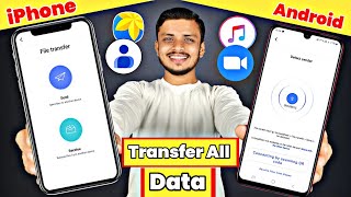 How to transfer data from iphone to android  iphone se android me data transfer kaise kare [upl. by Arie505]