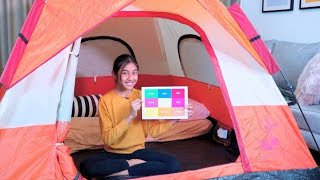 PERSIAPAN CHALLENGE 24 JAM WARNA DIDALAM TENDA 🏕 [upl. by Orpheus433]