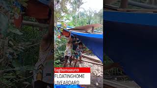 LIVEABOARD PROJECT floating home short bangka isla [upl. by Ynneg215]