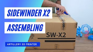 Artillery Sidewinder X2 Unboxing amp Assembly [upl. by Alves]