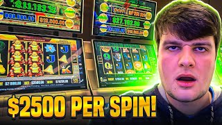 MILLIONS OF DOLLARS IN SLOT SPINS YOUTUBE RECORD [upl. by Hawley314]