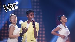 Brayan canta Qué Hay de Malo  La Voz Kids Colombia 2018 [upl. by Aneela]