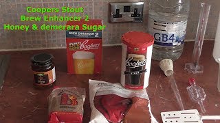 Coopers Stout Brewing Day Home Brew Beer Kit UK Part 10 [upl. by Atirahc]