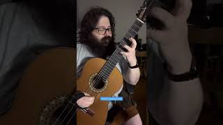 Classico  Day 63 August 10 2022  tenaciousD  shorts classicalguitar tenaciousd [upl. by Faubert]