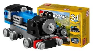 LEGO Creator Blue Express 31054 [upl. by Nanyt]