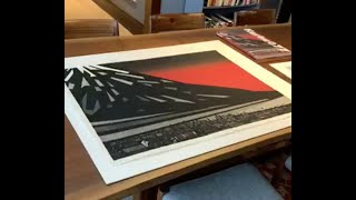 Woodblock Wednesday Episode 56 Karhu and Hasuitwo woodblock prints featuring Mt Fuji [upl. by Procter771]