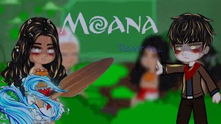 Moana characters react to Merlin  Gacha Nebula [upl. by Bensen106]