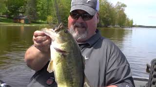 906 Outdoors  UP Largemouth Gogebic Walleye with Mark Martin [upl. by Sicular]