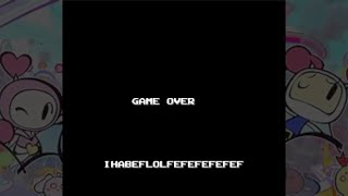 Bomberman  Game Over NES [upl. by Farhsa]