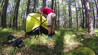 Bergans of Norway Helium Dome Pitching process [upl. by Jonell]