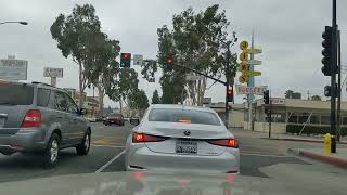 Southland Drive Rosemead and Monterey Park Chinatown in a Crown Victoria along Garvey Avenue [upl. by Young]