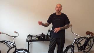 How To Make A Motorized Gas Bike  Simple And Cheap [upl. by Fritzie619]