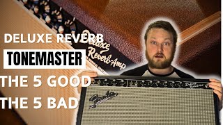 Fender Tone master Deluxe Reverb 5 great and 5 things that could be better [upl. by Ialokin]