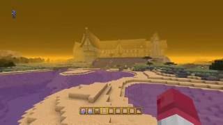 Minecraft énorme Maison Hanté Xbox one [upl. by Annoif]