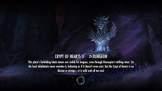 ESO Dungeon Lore Movie Crypt of Hearts pt2 Edge of Darkness [upl. by Esimaj]