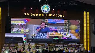 Sis Adelene Rabulan  Purihin Mo Ang Dios Bayang Hinirang Fiesta ng Dios May 25 2023 [upl. by Chiarra]