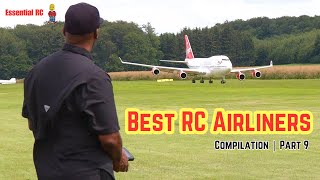 BEST COMPILATION of RC AIRLINERS 2024  PART 9 [upl. by Mullac323]