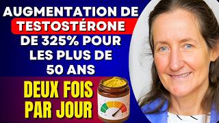 HOMMES DE PLUS DE 50 ANS  DEUX FOIS PAR JOUR pour avoir des niveaux de TESTOSTÉRONE [upl. by Ehpotsirhc]