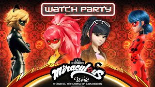 MIRACULOUS WORLD  🐉 Shanghái La leyenda de LadyDragon ⭐ Episodio Completo  WATCH PARTY 📺 [upl. by Kath19]