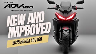 AllNew 2025 Honda ADV 160 Worth The Upgrade [upl. by Dorrahs]