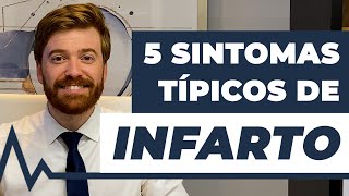 5 SINAIS que indicam INFARTO [upl. by Schott841]