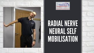 Radial Nerve neural self mobilisation Technique video [upl. by Nugesulo707]