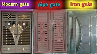 Iron main gate design  latest main gate design catalogue 2021  pipe gate design catalogue [upl. by Leunamne]