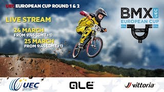 2018 UEC BMX EUROPEAN CUP Rounds 1 amp 2 – Verona Italy Sunday evening part [upl. by Hsital]