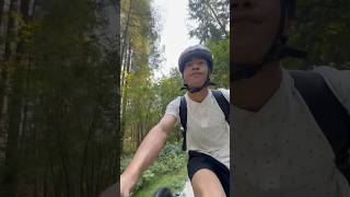 Stanley park Vancouver bc cycling inside park travelvlogtravelvlogshortsytshorts❤️ [upl. by Darahs403]