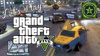 Lets Play GTA V  Crazy Taxi [upl. by Webber]