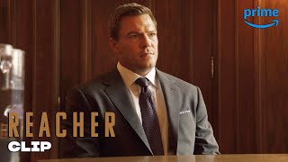 Reacher as a Lawyer  REACHER  Prime Video [upl. by Hanad]