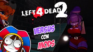 JUGANDO PARTIDAS ONLINE de VERSUS con MODS en LEFT 4 DEAD 2 [upl. by Dehsar]