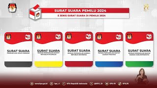 Inilah 5 Surat Suara Pemilu Serentak 2024 [upl. by Colwen]