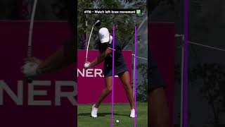 Golf Swing Slow Motion Driver Left Knee Movement golfswing [upl. by Llertak227]