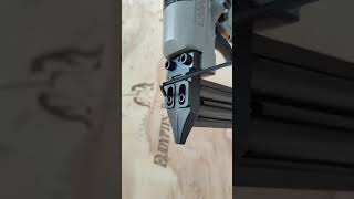 A bradnailer with Extended Magzine and Auto Firing woodworking finishnailer powertools [upl. by Arimas]