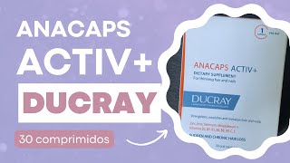 ANACAPS ACTIV Ducray Suplemento capilar [upl. by Leaper]