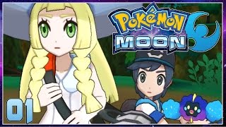 Pokemon Moon Part 1  Welcome to ALOLA Gameplay Walkthrough  Pokemon Sun Moon [upl. by Yecnuahc621]