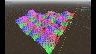 Diamond Square algorithm  Terrain generation using GDScript [upl. by Nari]