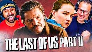 THE LAST OF US SEASON 2 TRAILER REACTION Joel  Ellie  Abby  TLOU HBO TV Series [upl. by Nauqram706]