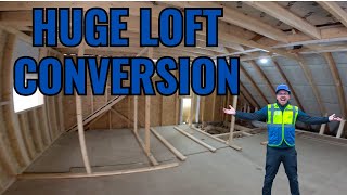 HUGE Loft Conversion  Loft Conversion UK [upl. by Eelirem]