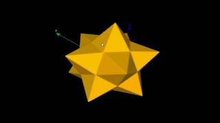 K3DSurf work 25 by Abdelhamid Belaid a Small Stellated Dodecahedron [upl. by Sandie]