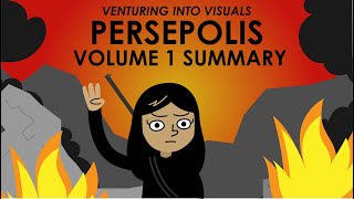 Persepolis Volume 1 Summary  Schooling Online Full Lesson [upl. by Maryanne]