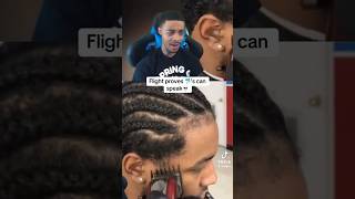 This man ftc💀flightreacts viral shorts funny worldcup barber ishowspeed speed [upl. by Naj968]