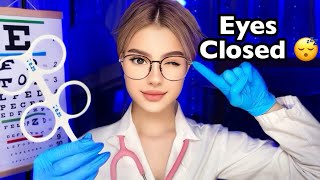 ASMR Cranial Nerve Exam but EYES CLOSED 👀 Doctor ASMR for Sleep ❤️ Follow my Instructions [upl. by Idorb]