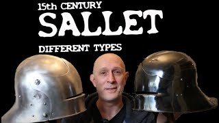 Best Medieval War Helmet Sallets  Italian German amp International [upl. by Hayyim]