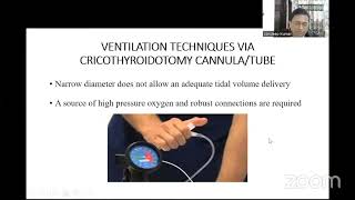 APPEC2023 DAY 1 Cricothyroidotomy Set procedure and indications amp AMBU [upl. by Ttik655]