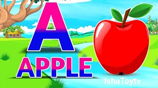 One two three 1 to 100 counting ABCD A for Apple 123 Numbers learn to count Alphabet a to z [upl. by Ruby]